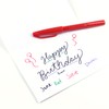 Pentel Sign Pen Fiber-Tipped Pen, Red Ink, Box of 12