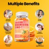 Calcium Magnesium Zinc Gummies with D3 &B6 &K2,1000mg Calcium Gummies