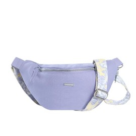 Ecoright Women's Bum Bag, Canvas Crossbody Bag, Women's Belt Bag for Hiking, Running, Sports, Travel, metamorphosis, Cotton waist bag with adjustable shoulder strap