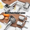 Cheese Grater-Multifunctional Kitchen Craft Rotary Stainless Steel Cheese Grater 1
