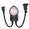 Timer Outlet, Rainproof, Waterproof, 24 Hours, Rainproof Plug, Rainproof Cap,