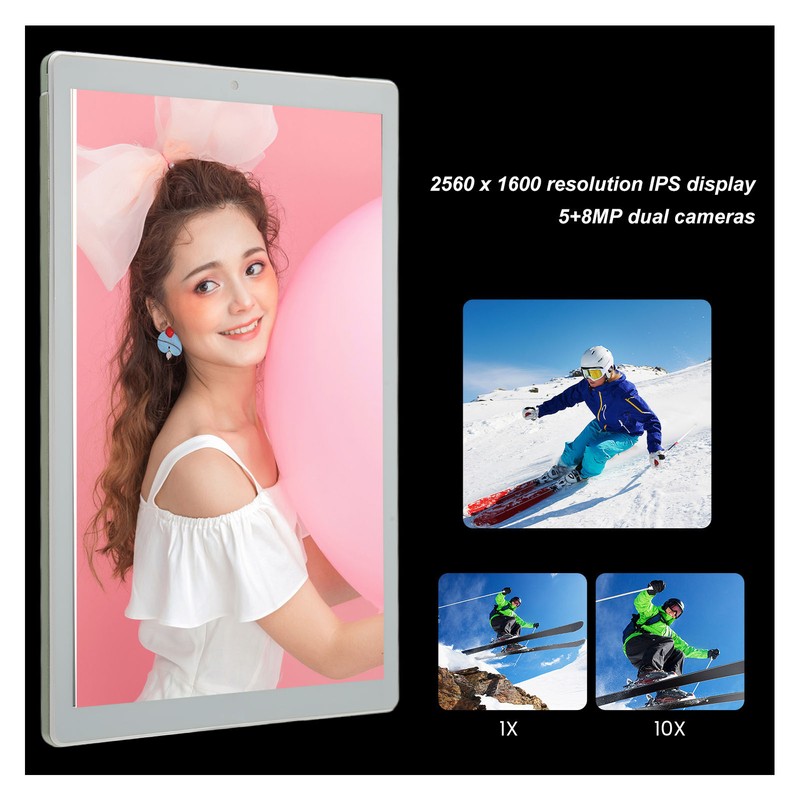 10.1 Inch Tablet 6GB RAM 128GB ROM 8 Core CPU