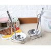 Schicksal. Stainless Steel Ladle Stand, Ladle Stand, Ladle Rest, Ladle