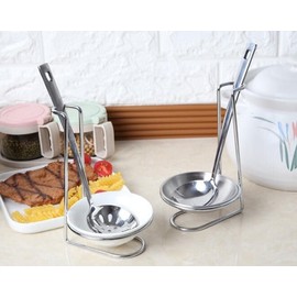 Schicksal. Stainless Steel Ladle Stand, Ladle Stand, Ladle Rest, Ladle Stand, Ladle Stand, Ladle Stand, Ladle, Ladle, Kitchen Goods, Kitchen Tool, Stylish, Convenient Goods (B)