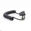 Anton Bauer D-Tap To Male Hirose 4 Pin Power Coiled