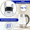Thermostat with Fixed Interruption NC Temperature Limiter 95°C Vertical Fastons