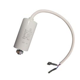 COCAPCO Run Capacitor CBB65 250VAC 6uF 250V AC 6MFD 6 uF MFD 250 VAC 40/85/21 30x61mm SH B.S3 UL Cap