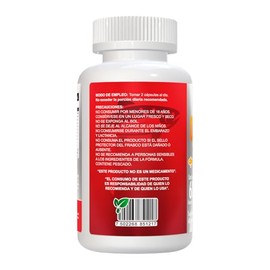Suplemento Alimenticio NATUR PHARMA OMEGA 3 Aceite de pescado EPA 18% DHA 12% frasco con 60 softgel de 1.4 g c/u