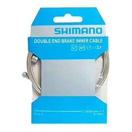 SHIMANO(シマノ) ロード/MTB用ダブルエンドブレーキインナーケーブル 2050mm×φ1.6mm Y80098411
