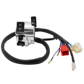 Left Control Switch Turn Signal Horn Headlight for Honda Valkyrie 1500 Valkyrie Tour 1500 GL1500 C/CD/CT 1997-2003, OEM# 35020-MZ0-670