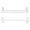 Double Rod Towel Rack Space Aluminum Rustproof Double Towel Bar