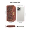 VALENCHI RFID Soft Flexible Leather Wallet for Women-Credit Card Slots,