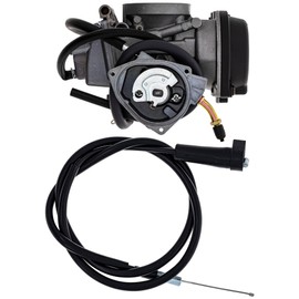 NICHE Carburetor Throttle Cable Kit For Arctic Cat 400 DVX Kawasaki KFX400 15003-S015 3470-035 3487-003 54012-S007