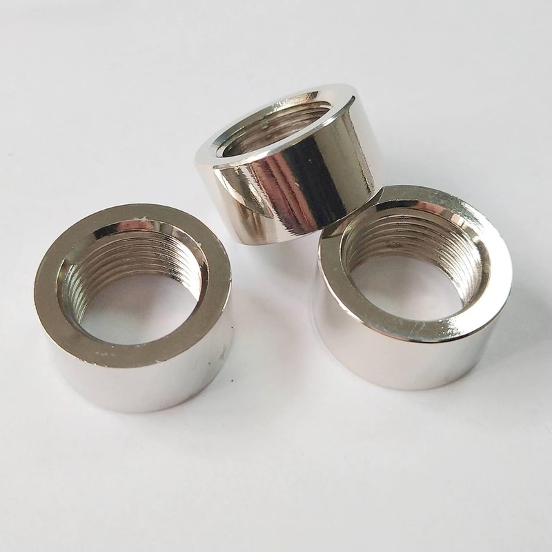 CGEAMDY 2 Pieces Oxygen Sensor Nut Bung, M18x1.5 Oxygen Sensor