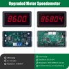Digital LED Speedometer, 5-Bit Speed Meter with DC 5V-30V, Digital