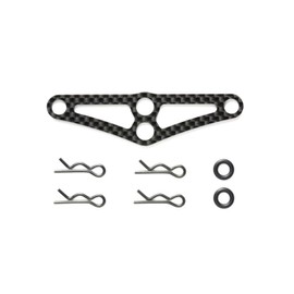 Tamiya Hop-Up Options No.1782 OP.1782 Carbon Body Mount Member Front RC Parts 54782