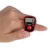 5 Pcs Electronic Finger Counter Portable Lightweight Adjustable Ring Finger