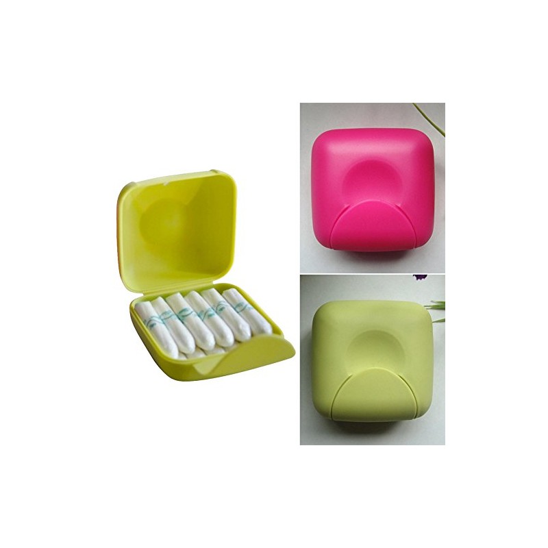 Portable Sanitary Towels for Personal Tampons, Storage Box for On