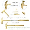Small Hammer Metal Hammer & Screwdriver, 6 in 1Multitool Camping