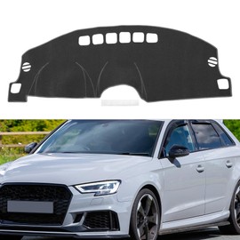 RATCHROLL Center Console Dash Cover for Jeep Patriot 2010-2017 Non-Slip Dashboard Carpet Mat Polyester Silicone