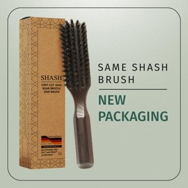Since 1869 Made in Germany - 100% Boar Bristle Hair Brush, Suitable For Thin To Normal Hair - Naturally Conditions Hair, Improves Texture, Exfoliates, Soothes and Stimulates the Scalp