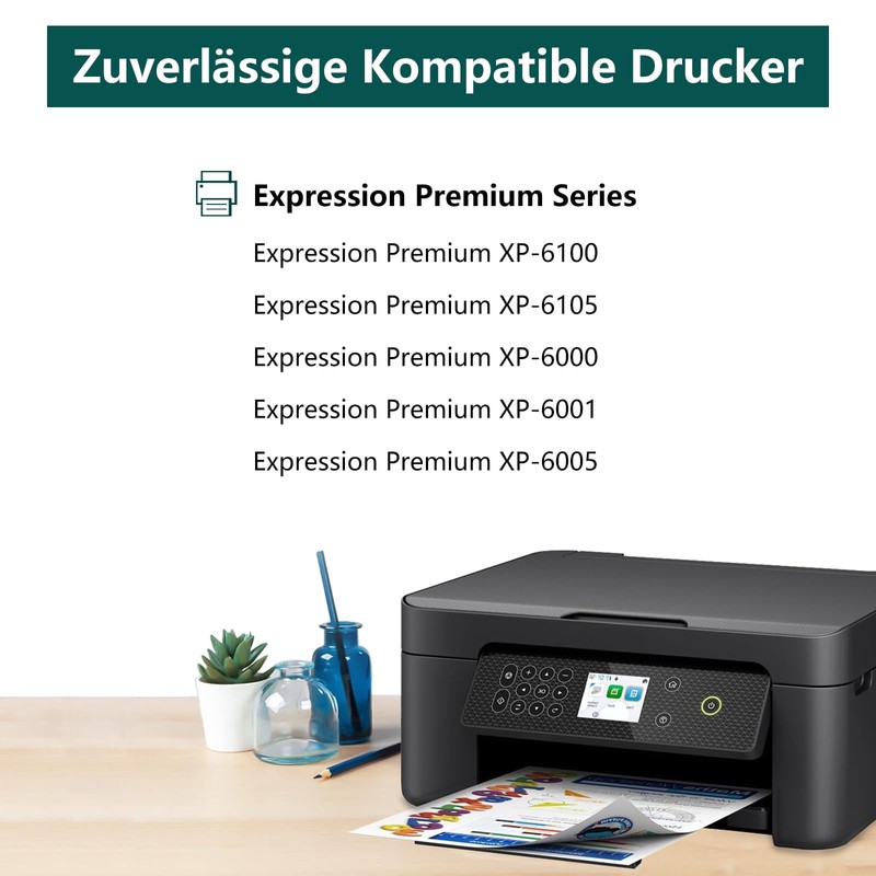 202XL Compatible with Epson 202 202XL Cartridges Multipack, for Expression
