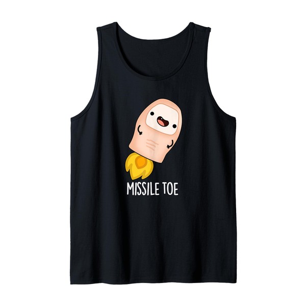 Missile Toe Funny Mistletoe Pun Tank Top