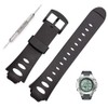 Rubber Replacement Watch Band Strap For SUUNTO OBSERVER SR X6HRM,Rubber
