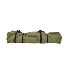 Gazelle Tents™ T4 Plus/T4 Tandem/T8 Water-Resistant Duffle Bag, 600D Oversized Duffle Bag, Padded Straps, Sealed Seams, External Stake Pouch, Zipper Cover, Alpine Green, GA117