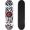 Firefly Unisex SKB 505 Skateboard, White/Black/Red, One Size