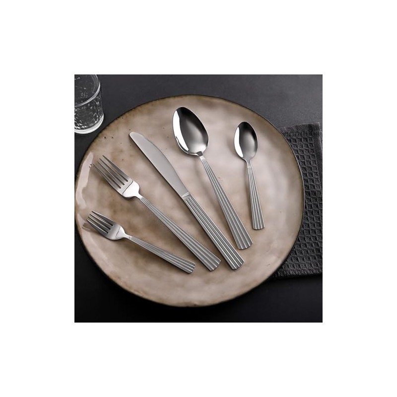 GRÄWE Athens Series Cutlery Set for 4 People Stainless Steel