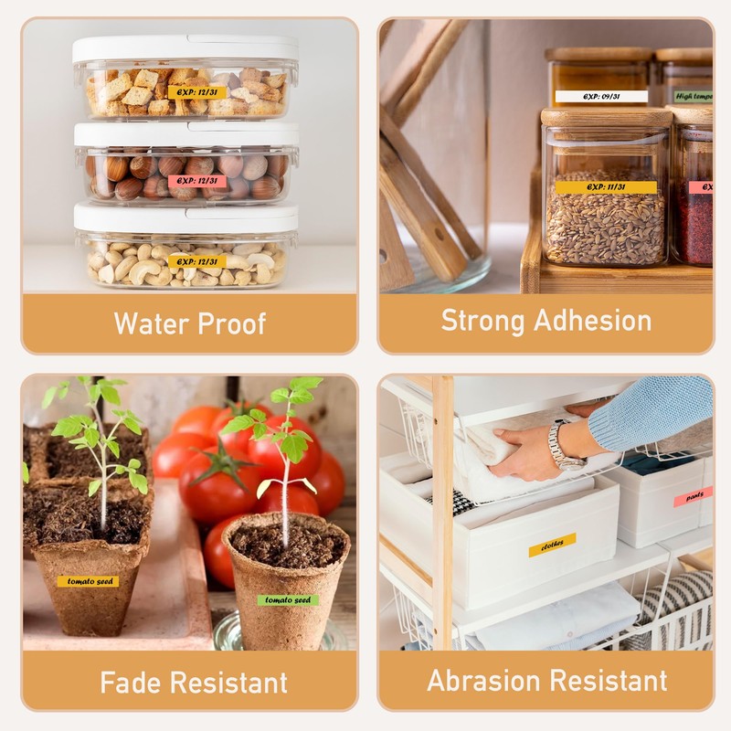 Compatible with Brother P-touch PT-E100 PT-E110 PT-H100 PT-H100R PT-H101 (8x