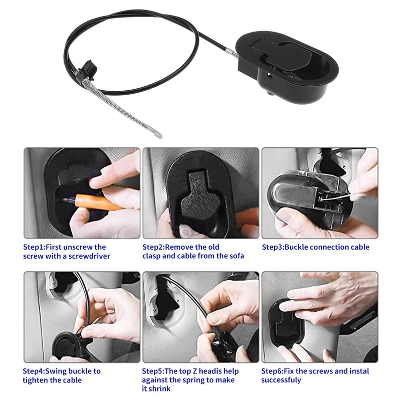Canape Aluminum Alloy Cable 97cm with Detachable Handle Universal Adjustable