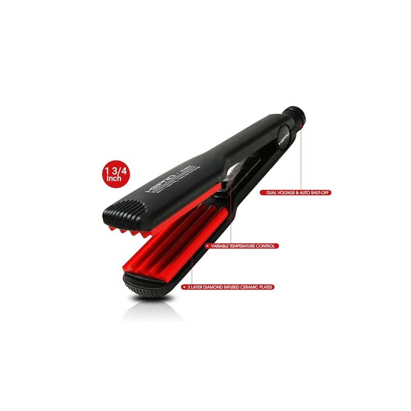 H2Pro Vivace 1 ¾ Inch Professional Variable Temperature Ceramic Styling