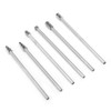 6pcs 6mm Tungsten Carbide Burr Set, 1/4" Shank Aluminum Rotatory