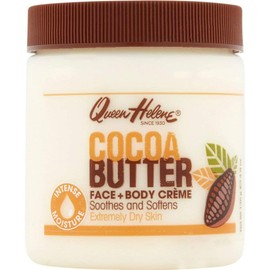 Queen Helene Cocoa Butter Face & Body Cream – Extra Rich Moisturizing Formula for Dry Skin | Softens, Smooths & Restores Radiance | 4.8 oz Jar