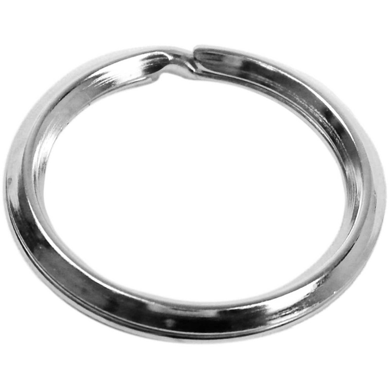 nissatyein Nickel Key Ring – 32 mm – P –