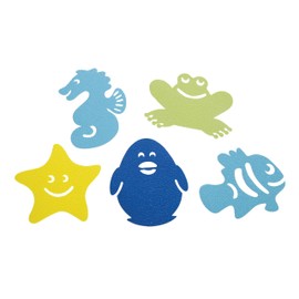 Dreambaby Whatch-Your-Step Anti-Slip Bath Mats (Pack Of 10, Multicoloured)
