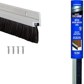 STORMGUARD 02SR0190914A Aluminium Door Brush Strip Draught Excluder