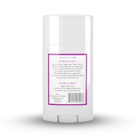 Native Deodorant - Natural Deodorant for Women and Men - Vegan, Gluten Free, Cruelty Free, Contains Probiotics - Aluminum Free & Paraben Free, Naturally Derived Ingredients - Lavender & Rose