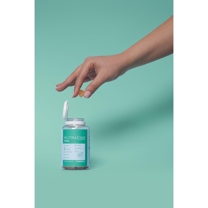 Nutrafine Relax Gummies - 5htp Gummis - Magnesium Gummies mit