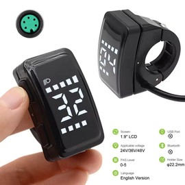 BAFANG Ebike Mini Display DZ04 UART for BAFANG Electric Bike Motor BBS01 BBS02 BBSHD US