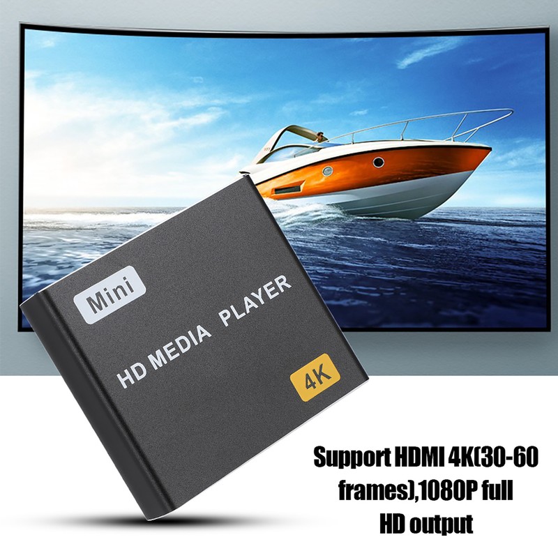 4K Full HD Digital Media Player HDMI USB s SPDIF