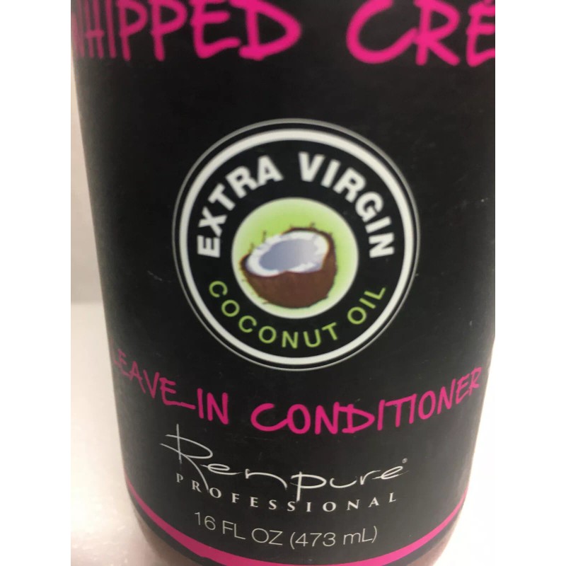 Renpure Coconut Whipped Creme Leave-In Conditioner 16 oz - NEW