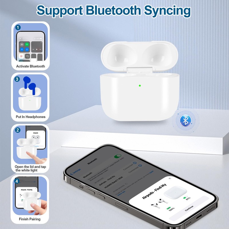 BBYHHE Charging Case Compatible with Air Pods 4th Generation USB