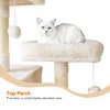 82" Giant Cat Tree for Indoor Cats Large Adult Tall