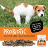 Bugalugs Dog Fibre Supplement Pellets with probiotics for dogs, kaolin