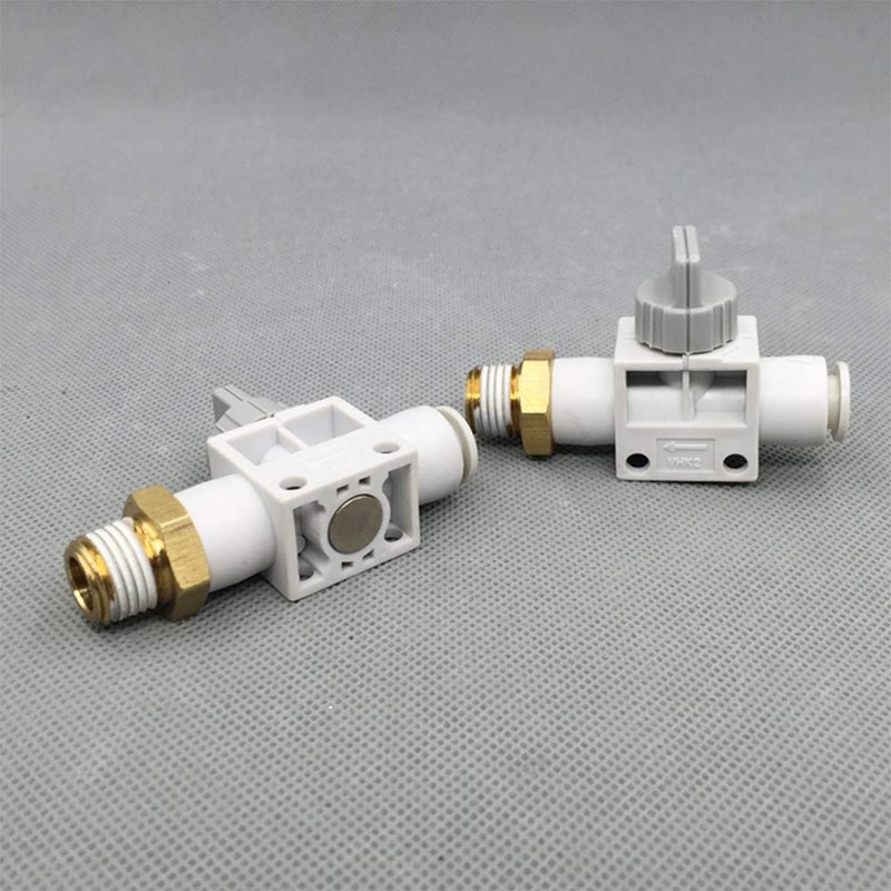 Vogueing Tool 6mm x 1/4" Thread Plastic Pneumatic Connector Air