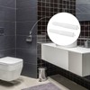 Rumyve2pcs Plastic Toilet Roll,Bathroom Toilet Replacement Roll Spring,Toilet Roll Holder