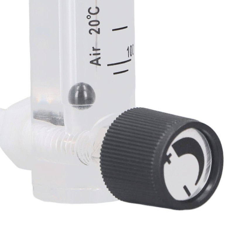 Gas Flow Meter Tester Air Adjustable Panel Measure Control Flowmeter